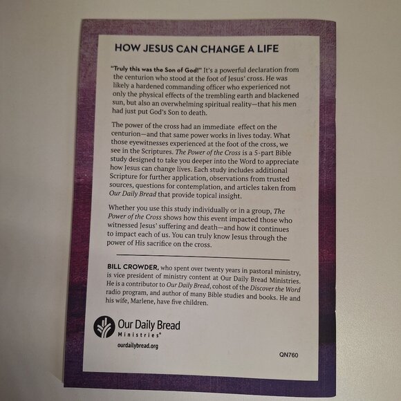 5 Christian Devotional Books Our Daily Bread Ministries Comfort Loss Illness Lot - Picture 7 of 7